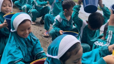 Melihat Keseruan Kegiatan Outbound SD IT Cendekia Takengon di Danau Laut Tawar