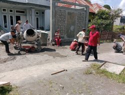 Masyarakat Penyuka Jalan Lebar Aceh Tengah Bergotongroyong Perbaiki Jalan Secara Mandiri
