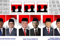 KPU Resmi Umumkan Nomor Urut Calon Presiden dan Wakil Presiden Pilpres 2024
