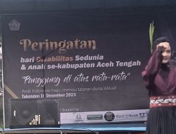Peringatan Hari Disabilitas dan Anak di Aceh Tengah Sepi