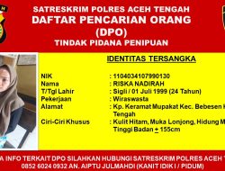 Perempuan Diduga Penipu CPNS Jadi DPO Polres Aceh Tengah
