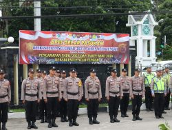 Polres Aceh Tengah Gelar Apel Pasukan Ops Lilin Seulawah 2023 Pengamanan Nataru