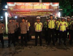Kapolres Aceh Tengah Pimpin Apel Gabungan TNI POLRI Kesiapan Pengamanan Malam Pergantian Tahun