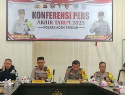 Catatan Akhir Tahun Kapolres Aceh Tengah: Narkotika Kasus Menonjol Tahun 2023