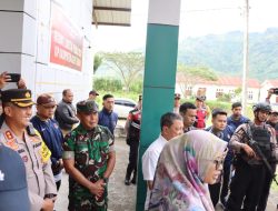 Kapolres Bersama Forkopimda Aceh Tengah Monitoring Kedatangan Logistik Pemilu 2024