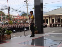 Pastikan Keamanan Surat Suara di setiap PPK Kapolres Aceh Tengah Perketat Keamanan