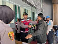 Rapat Pleno Terbuka Penghitungan Suara Tingkat Kabupaten, Kepolisian Aceh Tengah Perketat Pengamanan