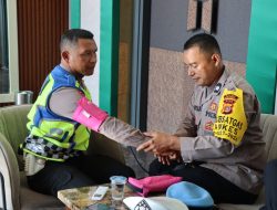 Si Dokkes Kembali Lakukan Pemeriksaan Kesehatan Personel Pengamanan Perhitungan Suara