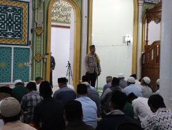 Penceramah Ramadhan. Kapolres Aceh Tengah Sampaikan Himbauan Kamtibmas Dan Hikmah Berpuasa