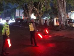 Cegah Balap Liar Pada Bulan Ramadhan, Satlantas Polres Aceh Tengah Lakukan Patroli Malam
