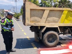 Di Takengon, Kecelakaan Lalu Lintas Libatkan Truk dan Sepeda Motor, Pengendara Meninggal Dunia