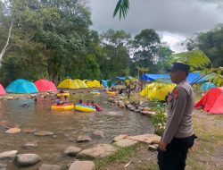 Polsek Pegasing Sampaikan Pesan Kamtibmas Kepada Pengunjung Dan Pengelola Wisata