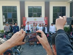 Pelaku Pencurian 12 Sepeda Motor Ditangkap Polres Aceh Tengah