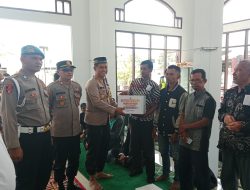 Serentak se-Indonesia. Polres Aceh Tengah Bagikan Bansos dan Beasiswa