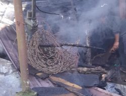 Satu Rumah Warga Bies Baru Aceh Tengah Terbakar