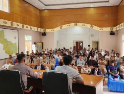 Kasat Lantas Sosialisasi Penagihan Pajak Aceh 2024 Kepada Reje se-Kabupaten Aceh Tengah