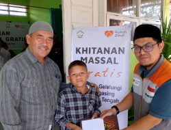 Rumah Zakat Adakan Khitanan Massal Modern di Kampung Gelelungi, Aceh Tengah