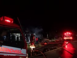 1 Unit Rumah Warga Timangan Gading Aceh Tengah Terbakar