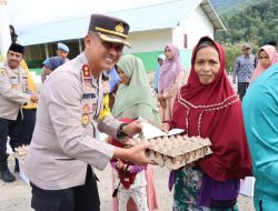 20 Warga Kampung Rusip Terima Paket Sembako Jumat Barokah Polres Aceh Tengah