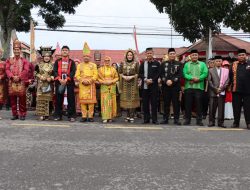 Meriahkan Karnaval Memperingati HUT RI Ke-79, Kapolres Aceh Tengah Hadir beri Semangat kepada Para Peserta