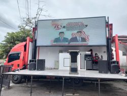PDI Perjuangan Sumbangkan Mobile Videotron Truck untuk Kampanye Alhudri – Alaidin