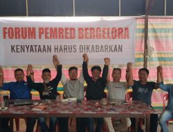 Jurnalis di Takengon Deklarasikan ‘Forum Pemred Bergelora’