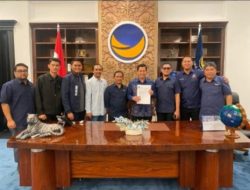 Kabar dari NasDem Tower, Rekomendasi Meluncur ke Haili Yoga.