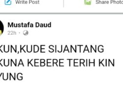 Cara TS Bupati Aceh Tengah Mengejek Secara Halus di Medsos