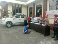 Tetangga Pencuri Mobil Double Cabin di Takengon, Ditangkap Satreskrim Polres Aceh Tengah di Medan