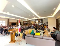 450 Tim pemenangan Nomor Urut 5, Hamas, dari 18 desa di kecamatan Lut Tawar Dikukuhkan