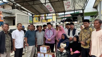 HAMAS Salurkan Bantuan untuk Korban Banjir Celala Aceh Tengah