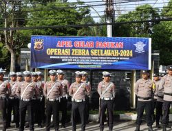 Kapolres Aceh Tengah Pimpin Apel Gelar Pasukan Ops Zebra Seulawah 2024
