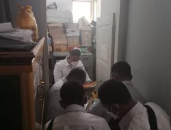 Unit Tipidkor Satreskrim Polres Aceh Tengah Geledah Kantor Dinas Perdagangan