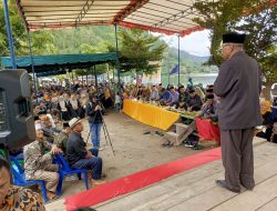Mantan Bupati Aceh Tengah H Nasaruddin Kampanyekan Hamas