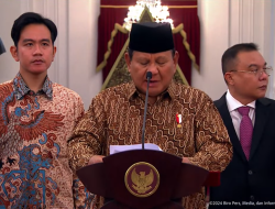 Ini Susunan Menteri dan Wakil Menteri Kabinet  Merah Putih Presiden Prabowo Subianto