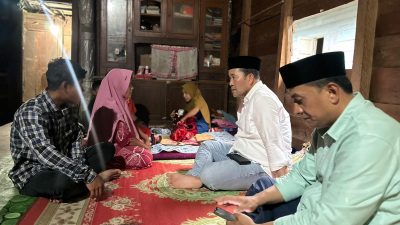 HAMAS Temui Hajijah, Ibu yang Viral Hendak Dirujuk dengan Gerobak Sorong di Linge, Janjikan Perbaikan  Infrastruktur dan Sarana Kesehatan