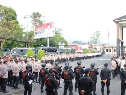 Polres Aceh Tengah Kerahkan Ratusan Personel Amankan Debat Publik Perdana Cabup dan Cawabup
