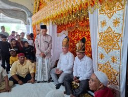 Calon Bupati Aceh Utara, Ismail A Jalil Hadiri Peusijeuk di Simpang Keuramat