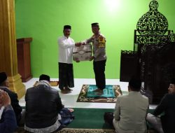 Safari Subuh Di Masjid Baitul Iman, Kapolres Aceh Tengah : Dukung Kami TNI-POLRI Jaga Kamtibmas Dan Sukseskan Pilkada