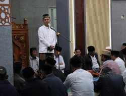 Safari Subuh di Masjid Kuba Bebesen, Kapolres Aceh Tengah Ajak Jaga Kamtibmas dan Persatuan