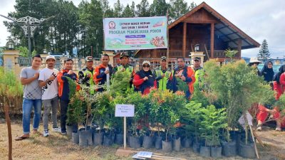 SMA Negeri 1 Bandar Bersama Komunitas Trail XTRIM BENER MERIAH Lakukan Penanaman Pohon