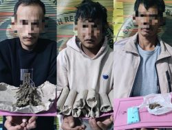 3 Tersangka Diringkus Satresnarkoba Polres Aceh Tengah