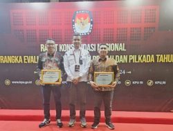 KIP Aceh Utara Raih Dua Penghargaan Nasional Dalam Penyelenggaraan Pilkada