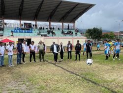 Haili Yoga dan Muchsin Hasan Buka Turnamen Sepak Bola Piala Bupati Terpilih Dalam Rangka Memperingati HUT Kota Takengon