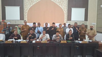 Komisi II DPRK Aceh Utara Audiensi dengan Para Panglima laot