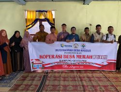 Musyawarah Desa Khusus (MUSDESUS) Desa Gelelungi Bahas Pembentukan Koperasi Desa Merah Putih