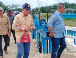 Tanggapi Aduan Masyarakat, Komisi II DPRK Aceh Utara Gandeng Kadis Terkaiy Kunjungi Bendungan Krueng Pase